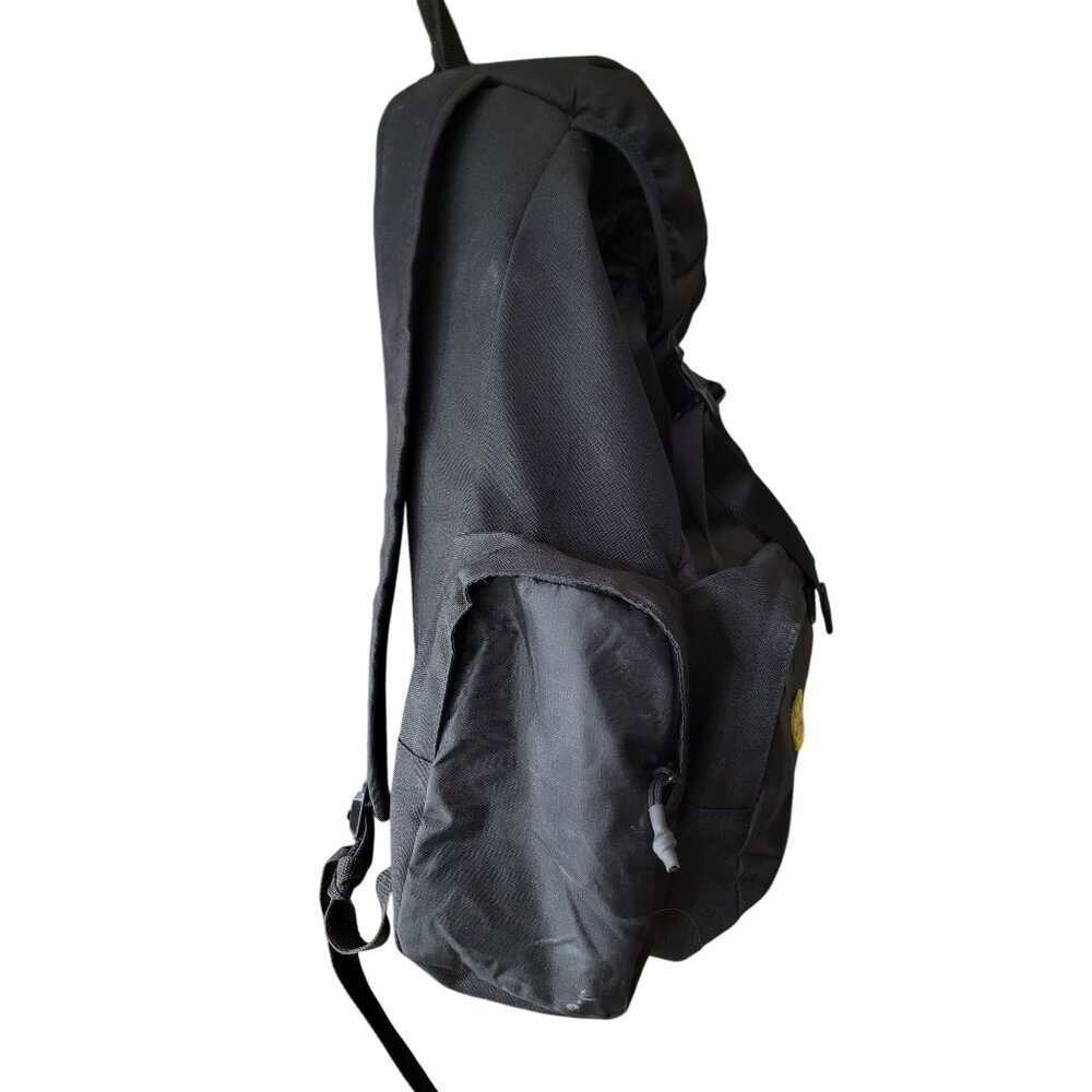 Adidas Black & Yellow Backpack With Logo Patch - Picture 4 of 12